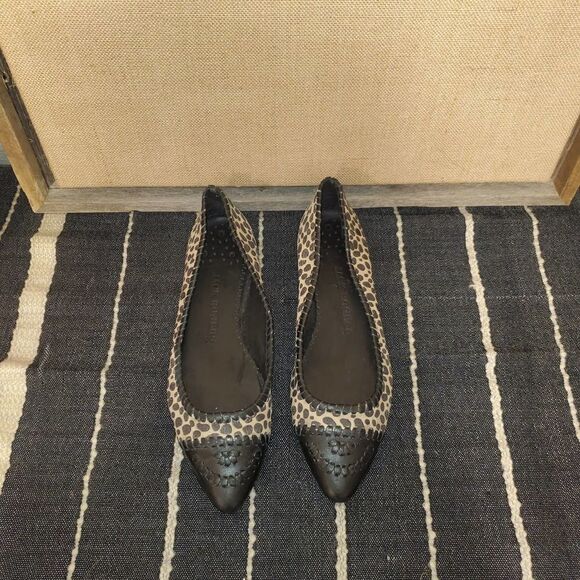 Jack Rogers Pointed Cheetah Flats Sz 7.5 - Picture 2 of 7